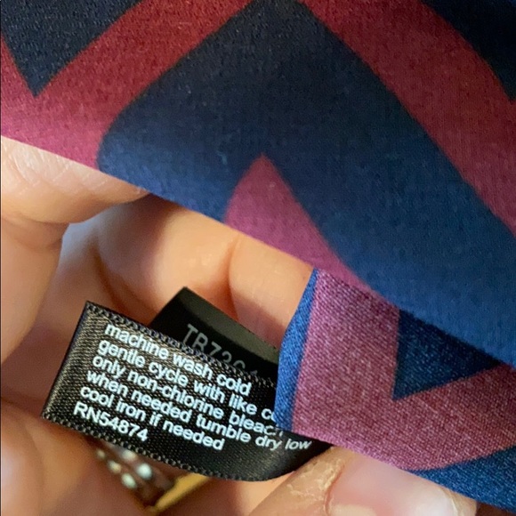 Zig zag pattern blouse - Picture 4 of 4